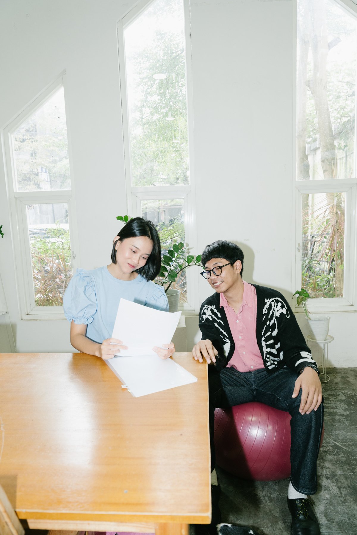 Young Employees in the Office 