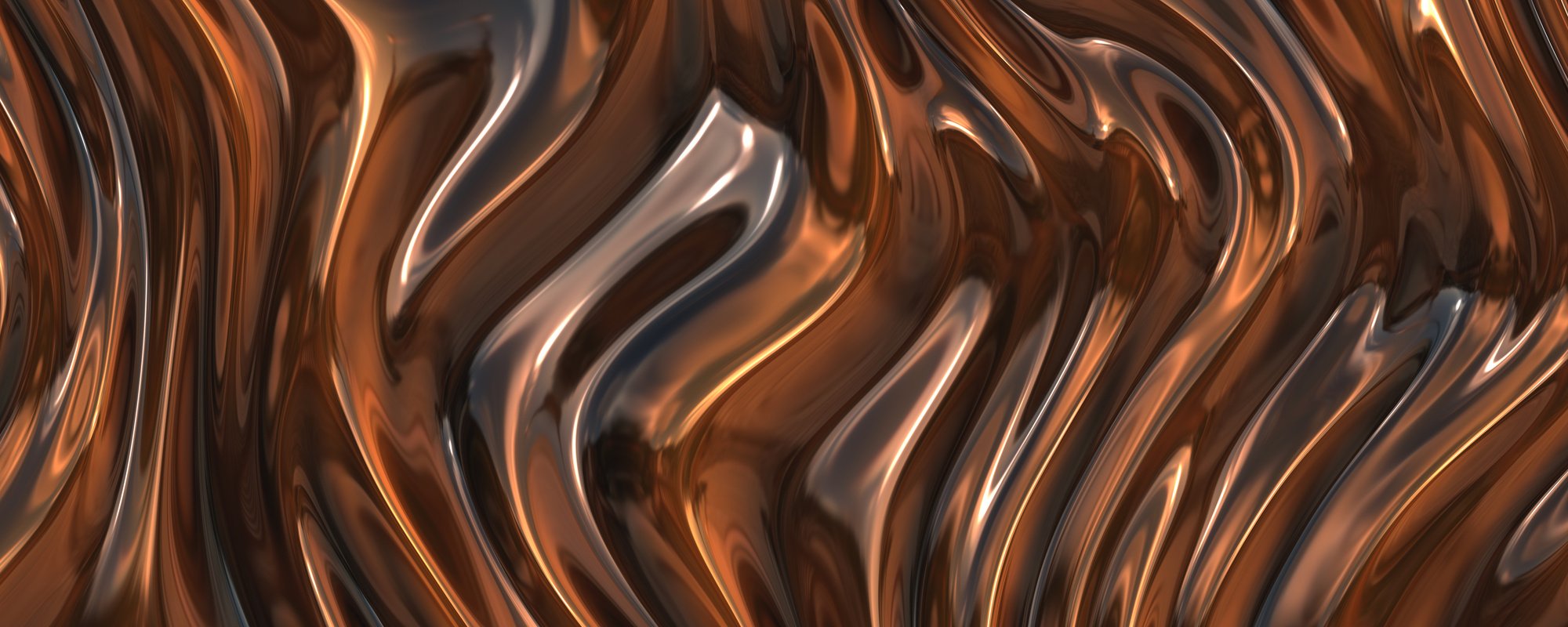 Metallic Liquid Background	